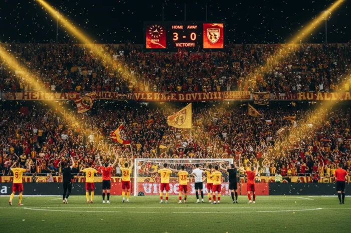 Galatasaray, Fenerbahçe’yi 3-0 Mağlup Ederek Şampiyonluk Hedefini Güçlendirdi