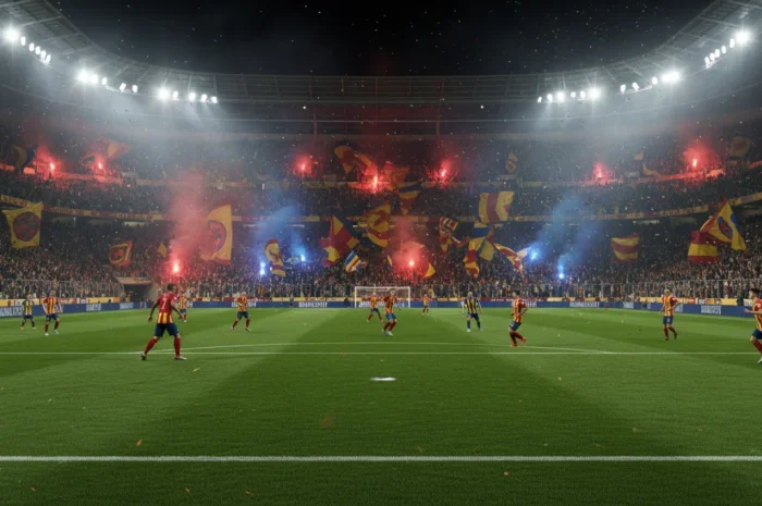 Galatasaray ile Fenerbahçe Arasındaki Derbi Gecesi Heyecanı