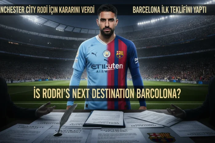 Rodri Dosyasında Kırmızıçizgi: Barcelona Sıkıştırıyor